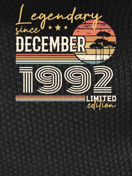 33rd Anniversary Gift December 1992