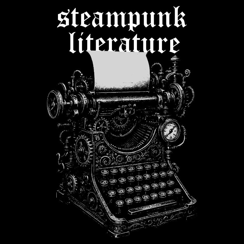 Steampunk Littérature Machine à écrire