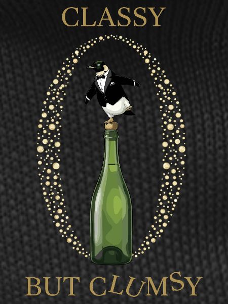 Classy Clumsy Penguin