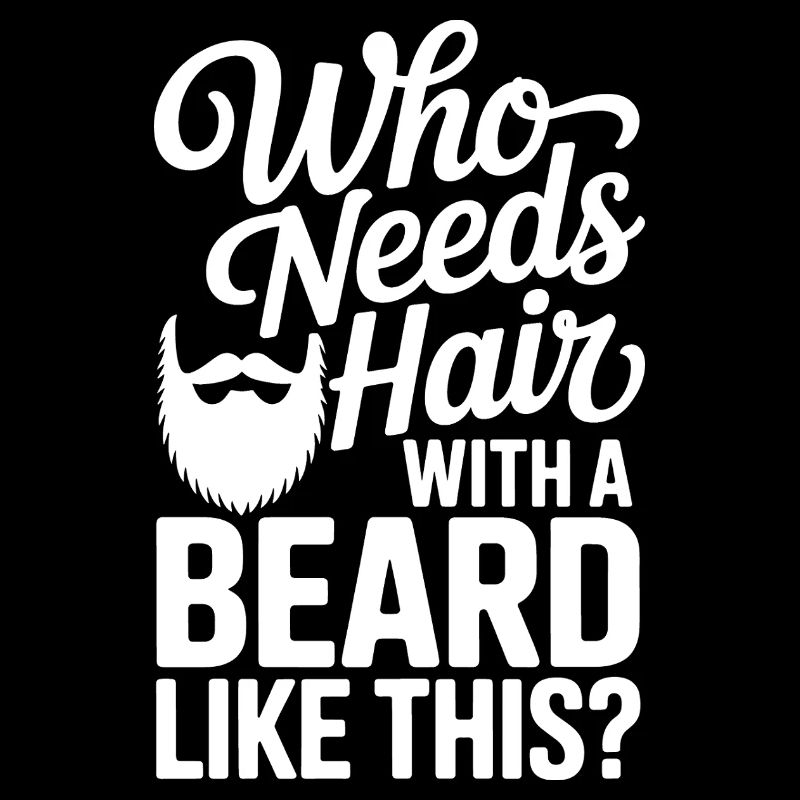 Who Needs Hair With A Beard Like This Bart Glatze