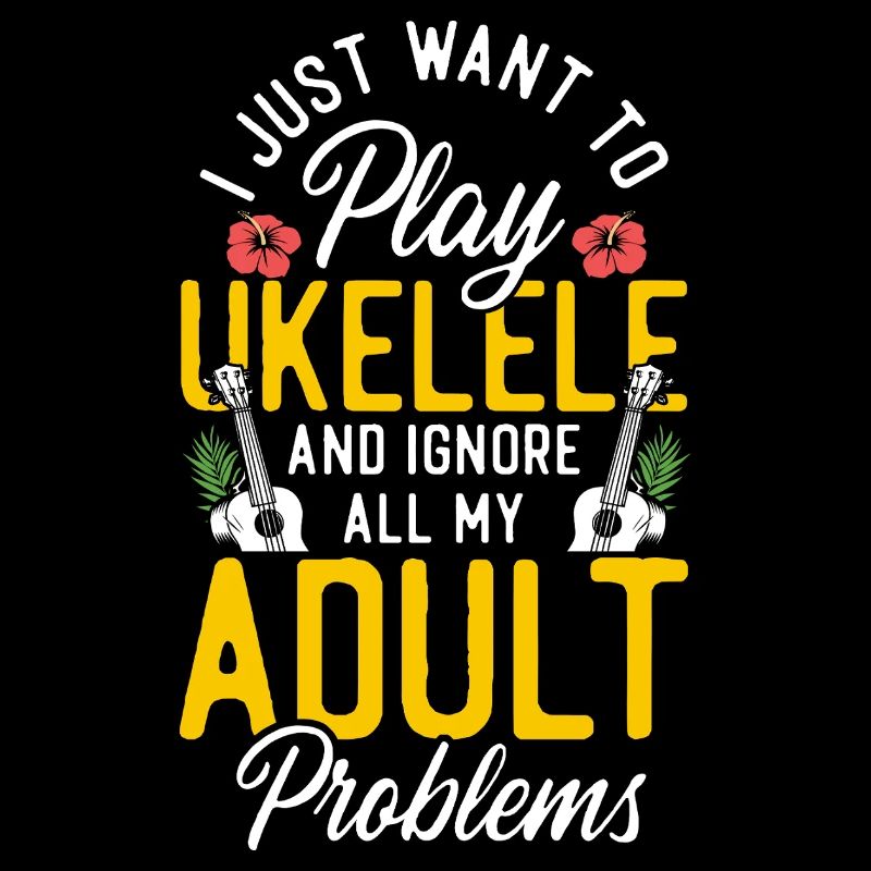 Hawaiian Ukulele Uke I Just Want