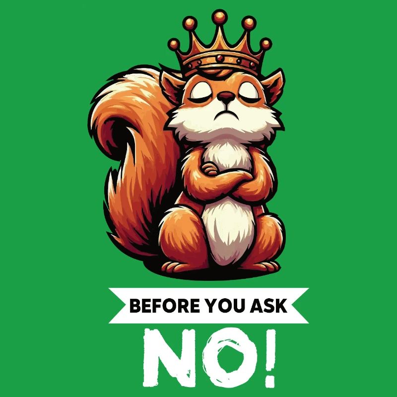 Before You Ask Eichhörnchen Eichhorn Nagetier 