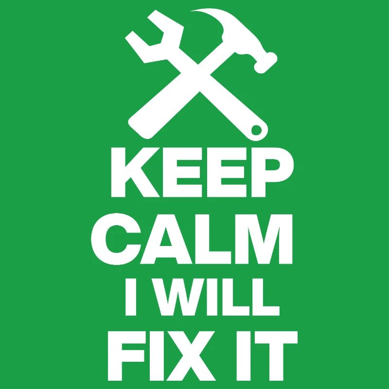KEEP CALM, I WILL FIX IT! HANDWERKER GESCHENK PAPA