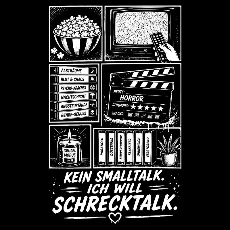 Schreektalk statt Smalltalk Horror Design