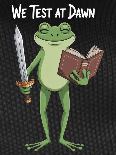 Frog Knight at Dawn