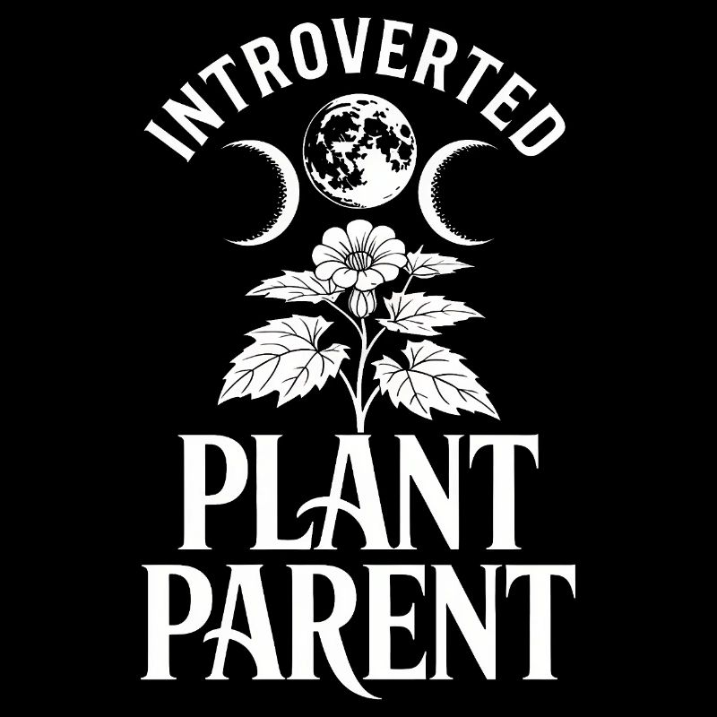 Parent de plante introverti
