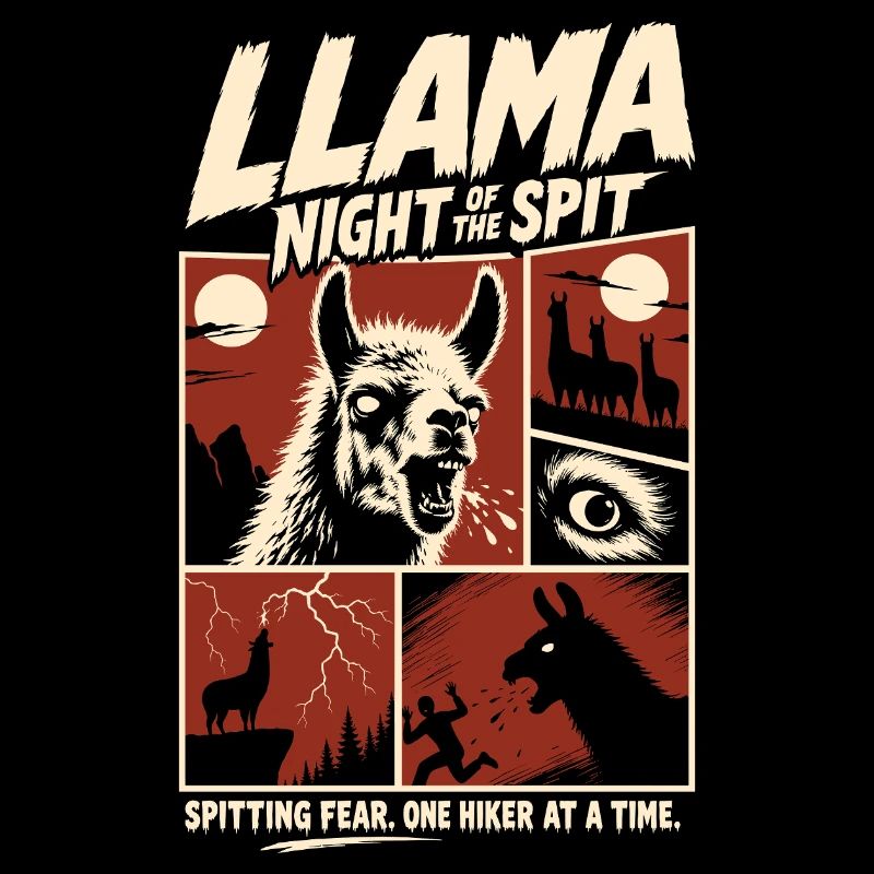 Lamas Pas de drame Juste Lamas Horreur