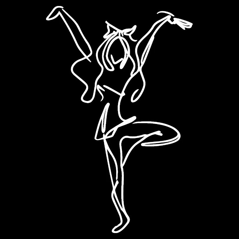 Cheerleader Drawing