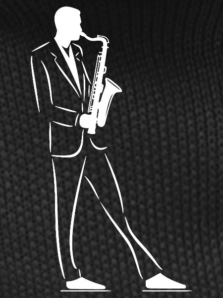 Saxophonist Sketch