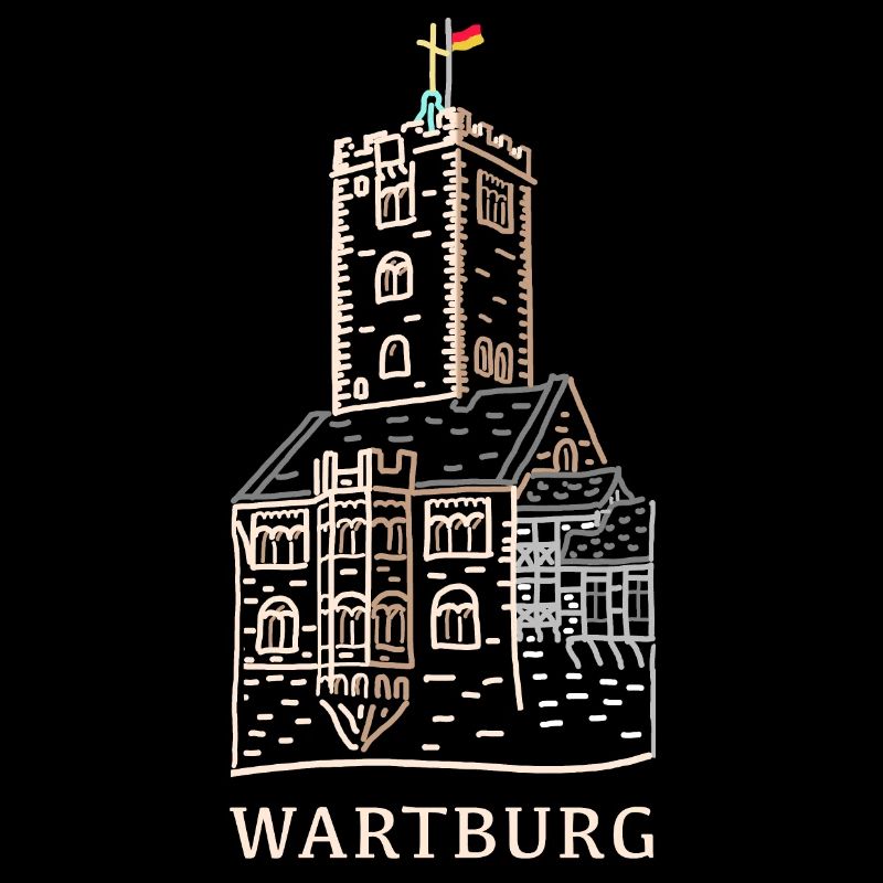 Wartburg, World Heritage Site,Thuringia, Germany