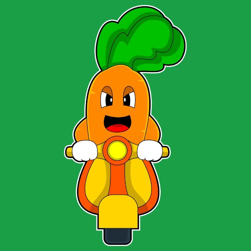 Karotte Motorroller