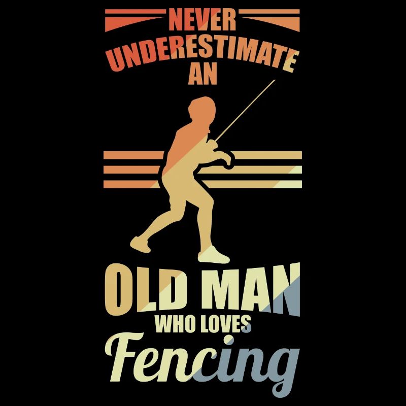 Never underestimate an old fencer