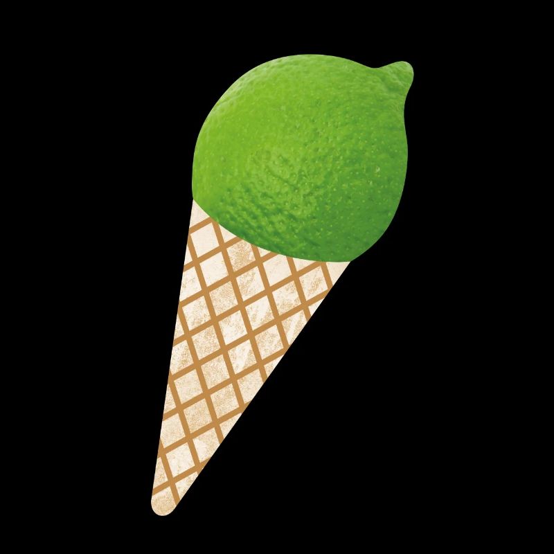 Limette Eis Sommer Eiscreme Zitrone Frucht Urlaub