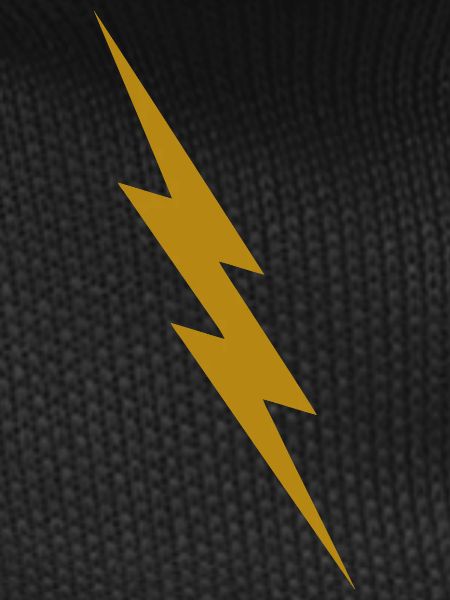 Golden Lightning Bolt