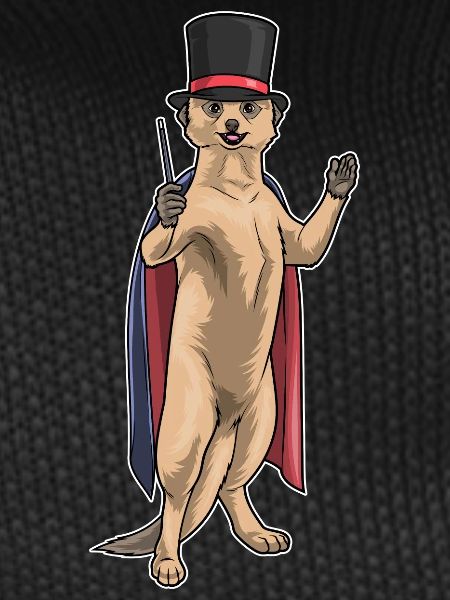 Meerkat Wizard Wand