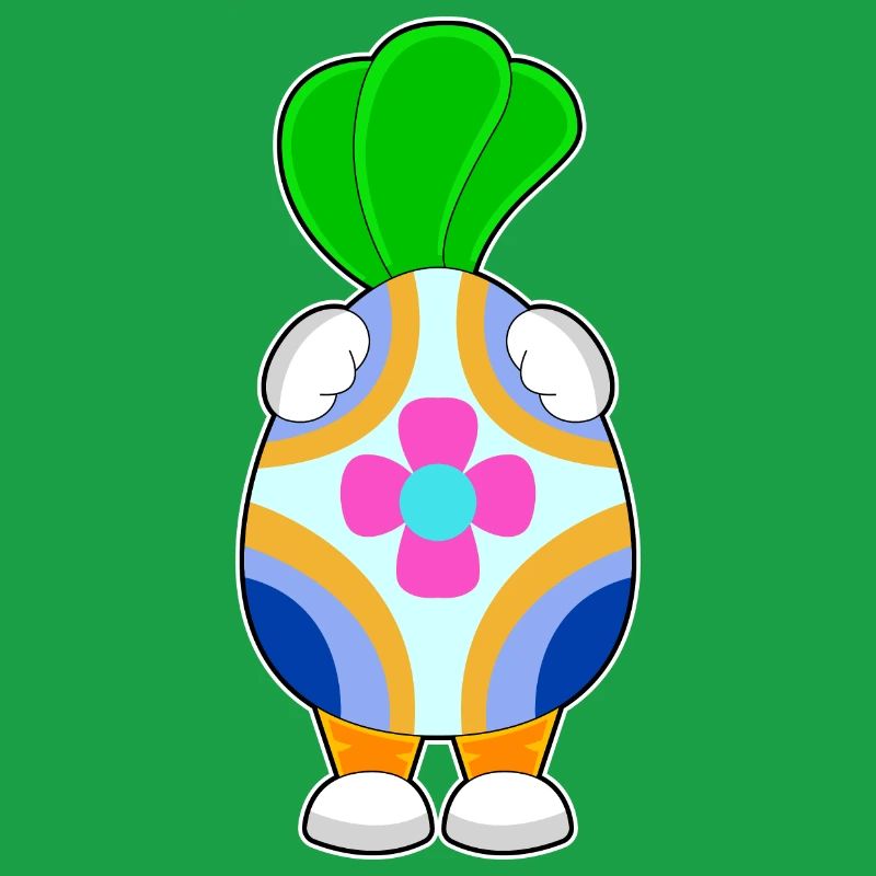 Carrot Easter Easter Egg