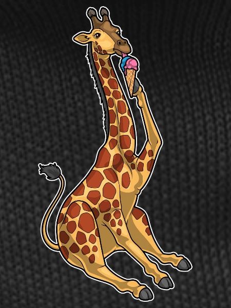 Giraffe Waffle Cream