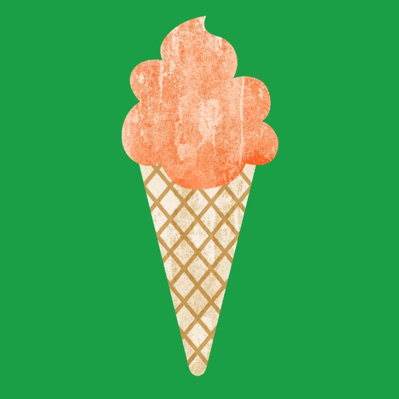 Eis Sommer Waffel Softeis Eiscreme süß fruchtig