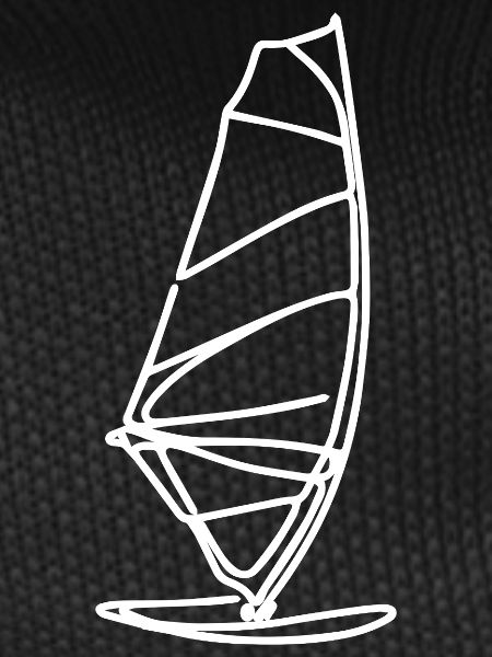 Windsurf Board Sketch