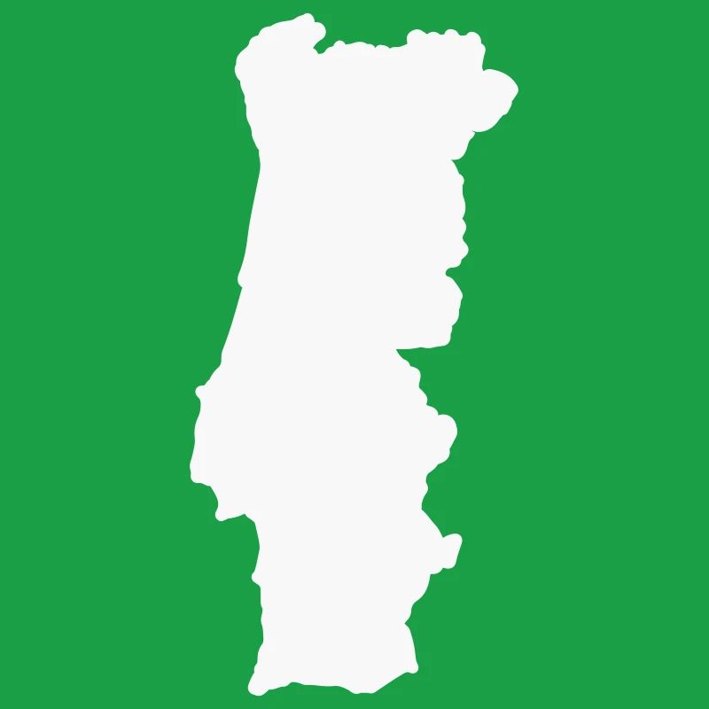 Geographic Contour Silhouette