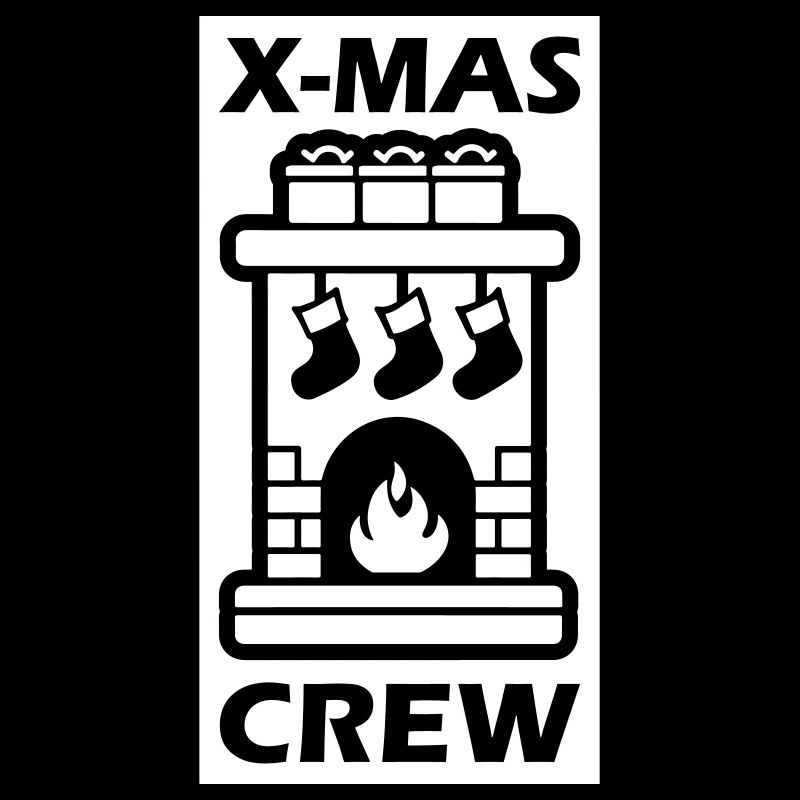 Noël de l’équipe de cheminée de Noël