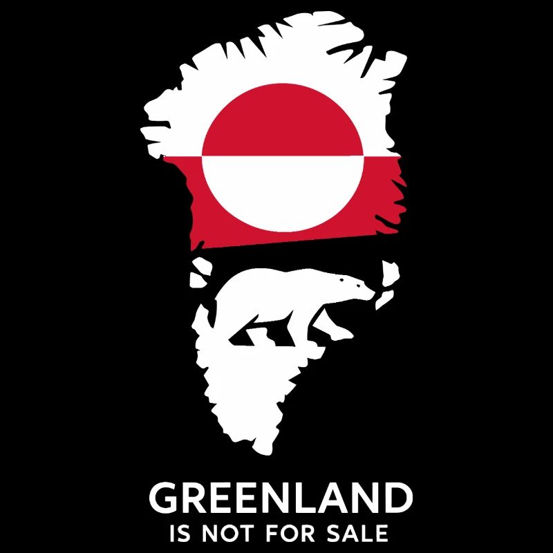 Grönland Polar Bär Flagge Arctic Nature Gift