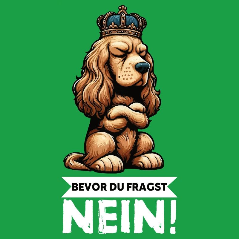 Bevor Du Fragst Cocker Spaniel Cockerhund 