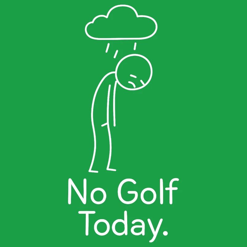 No Golf Today Golfer Gift Idea Golfer