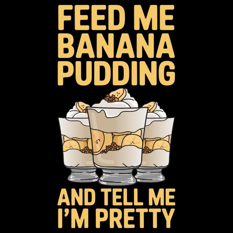 Bananenpudding Bananen Pudding Geschenk