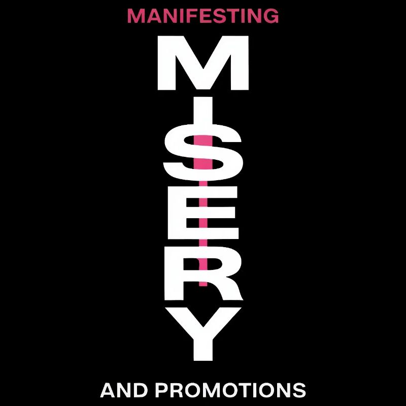 Manifestation de la typographie de la misère