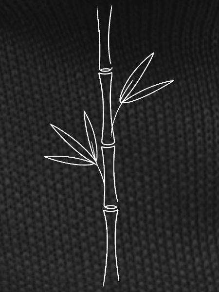 Bamboo Lines Minimal Art