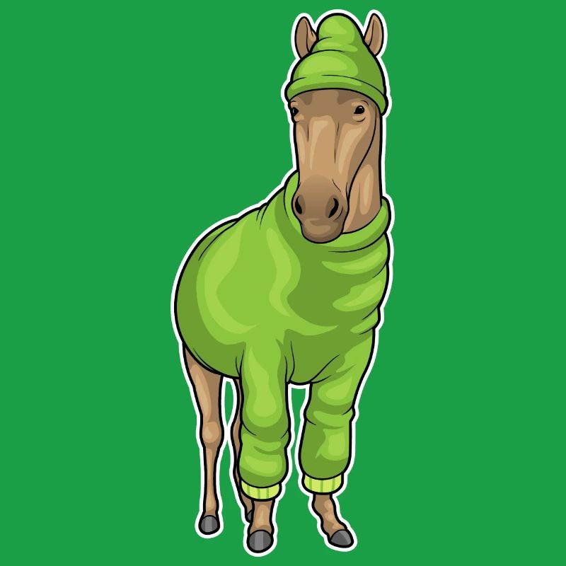 Bonnet de pull pour cheval