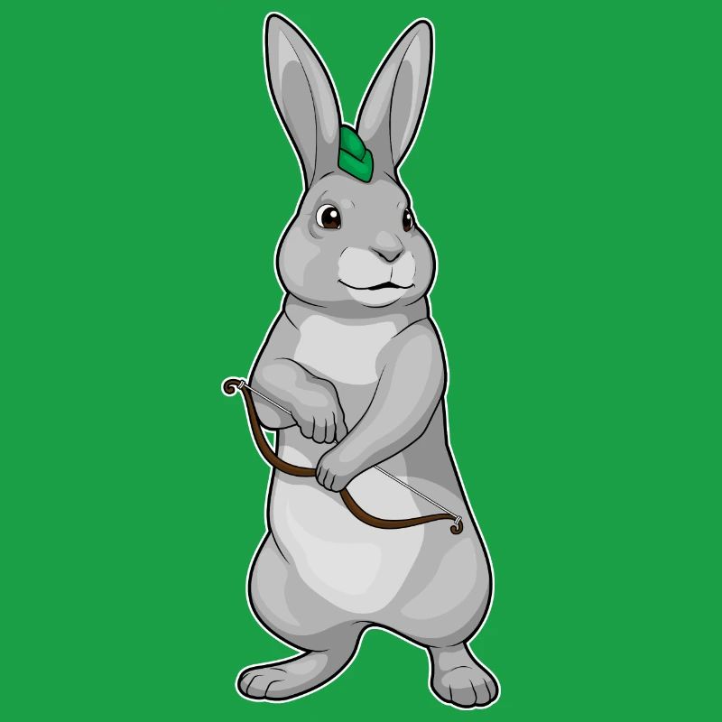 Arc d’archer lapin