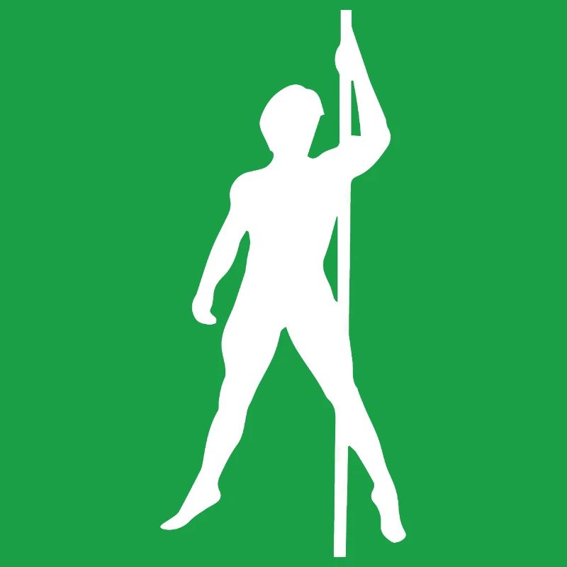 Men Silhouette Pole Dance Exotic Dance