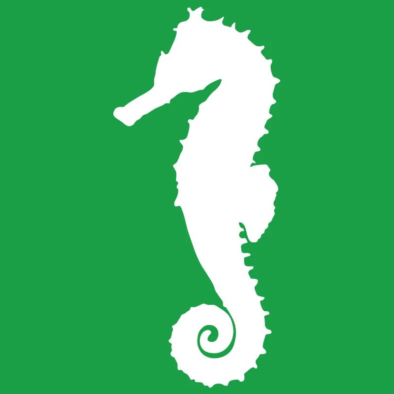Hippocampe blanc