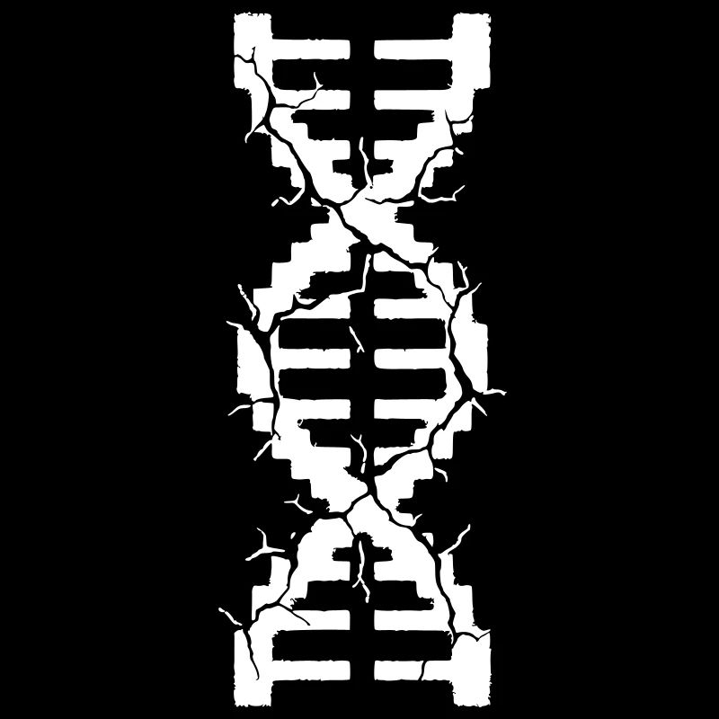 Zerstörte DNA Helix Mutation