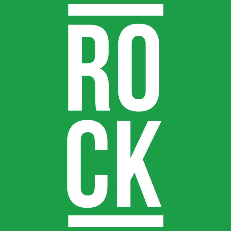 Rock Bold Vertical Typography