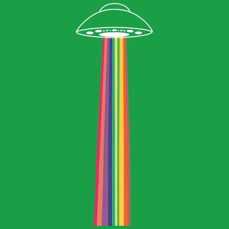 Rainbow ufo