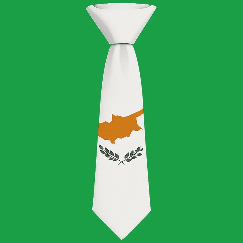 Cravate chypriote – Conception du drapeau