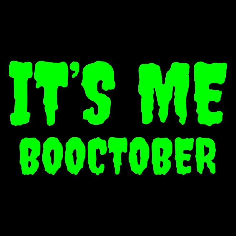 Halloween Booctober Playful Typography
