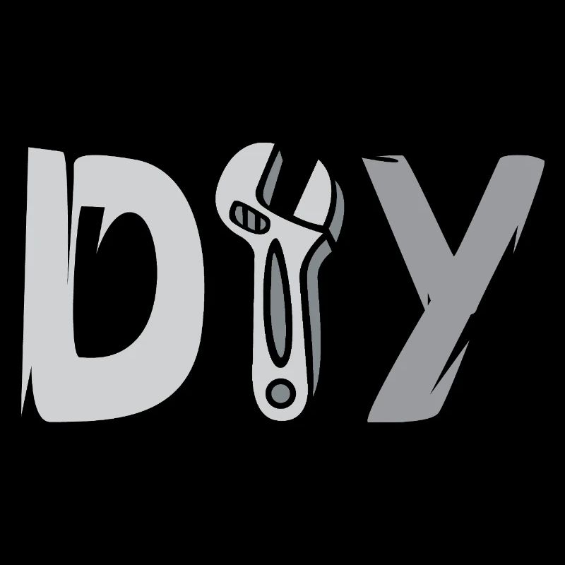 Conception de bricolage - Logo d’outil pour les amateurs de bricolage