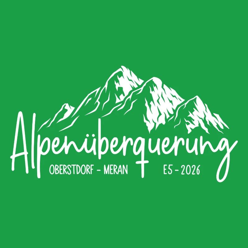 Traversée des Alpes 2026 E5 Oberstdorf Merano