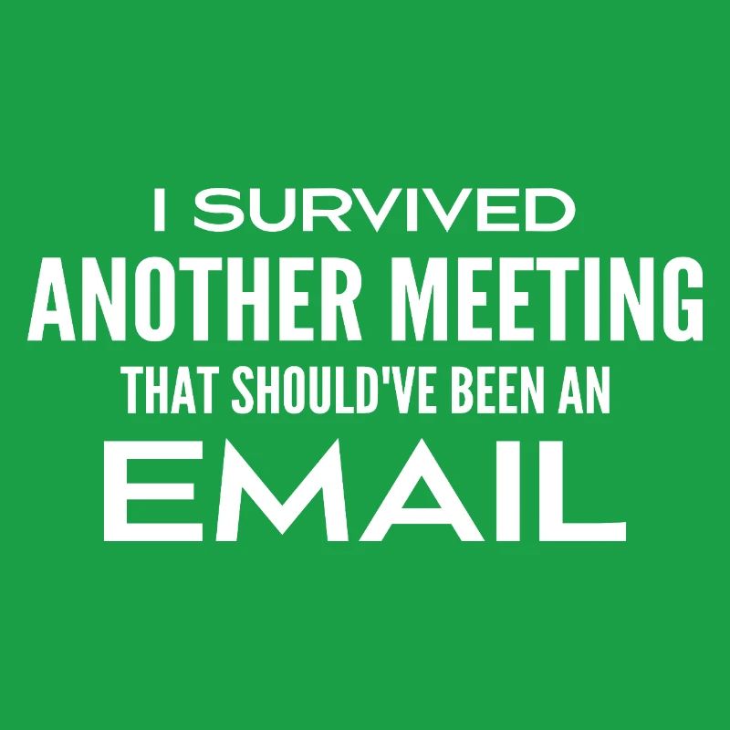 Ich habe ein Treffen überlebt, das eigentlich ein Treffen hätte sein sollen