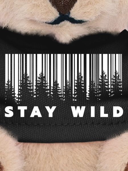 Stay Wild Forest Barcode