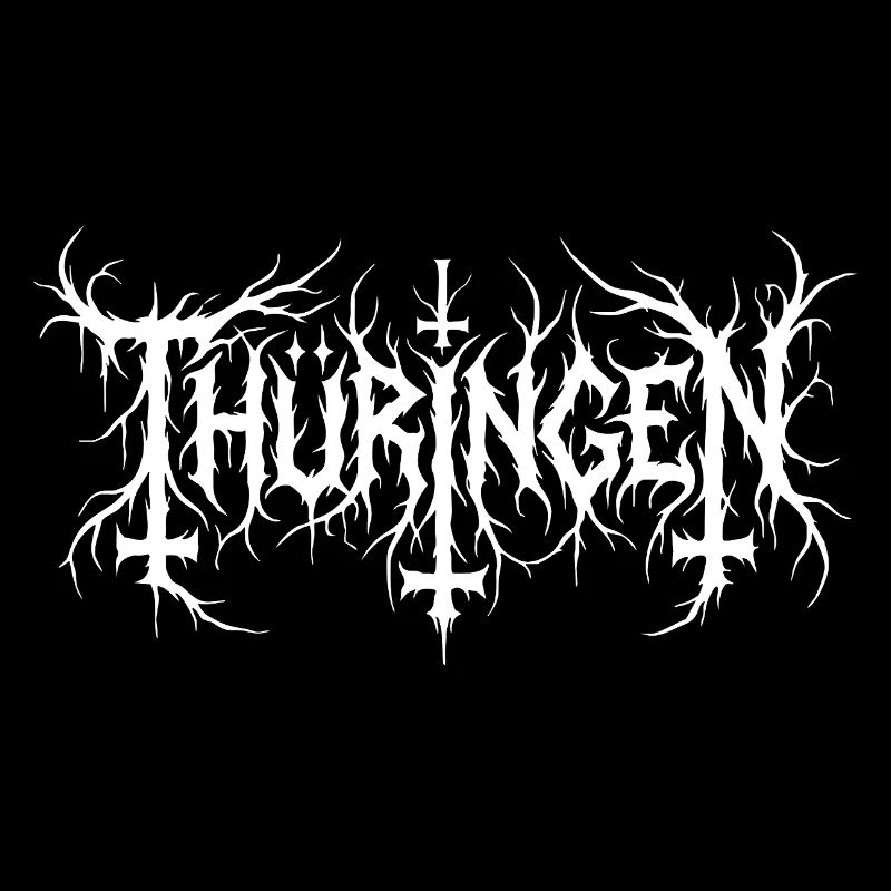 Thuringia Black Metal – Extreme Logo Motif
