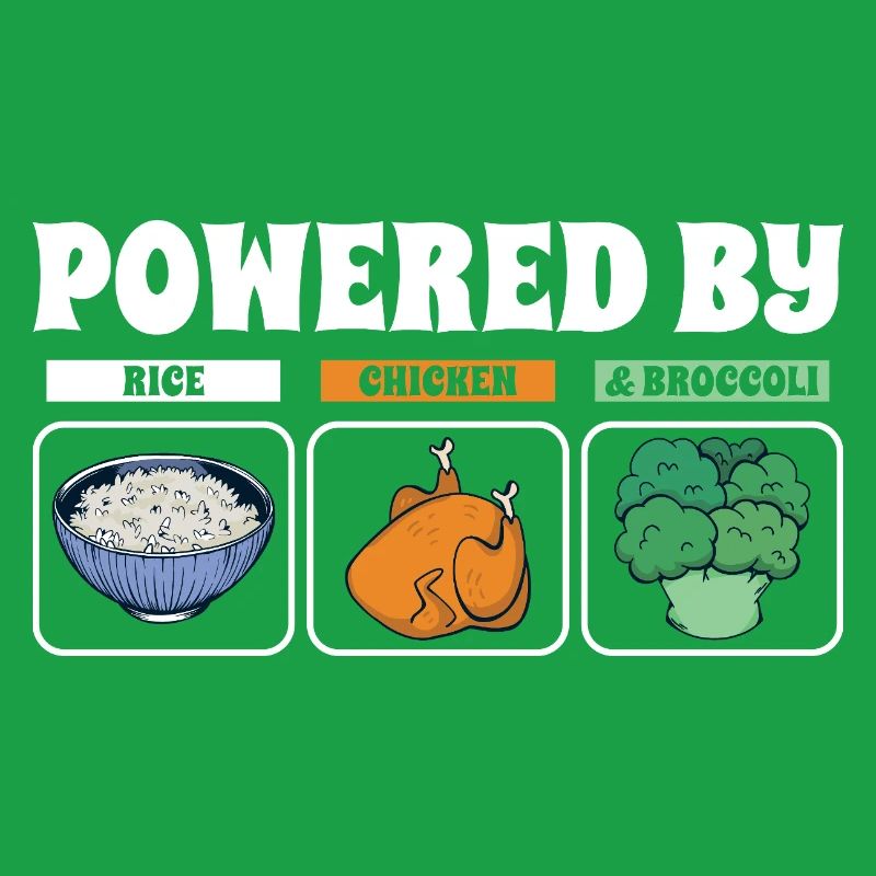 Propulsé par Rice Chicken Broccoli