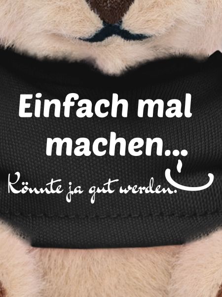Einfach mal machen...