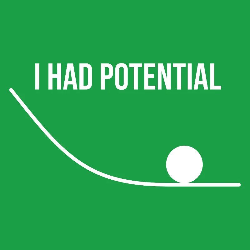 I Had Potential Funny Science Physics Nerd Pun