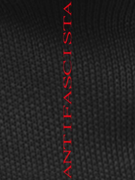 Antifascista lettering vertical (stretched)