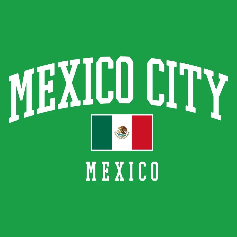 Drapeau typographique de Mexico